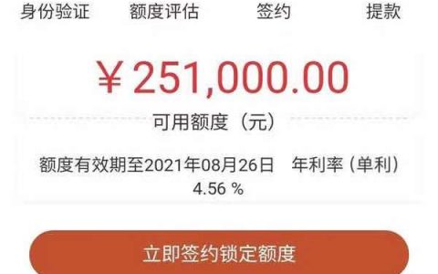 凭公积金就能绝对下款的网贷，额度30w以内，秒批秒拿