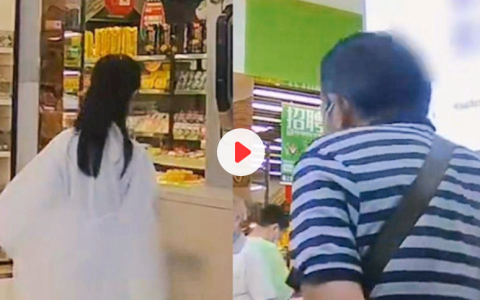 大爷质问家长为何给孩子穿汉服