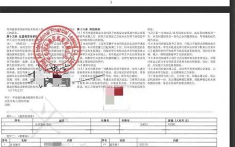 平安车贷为什么是租赁合同？看完你就懂了