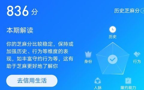 芝麻信用分是什么？怎么提高？