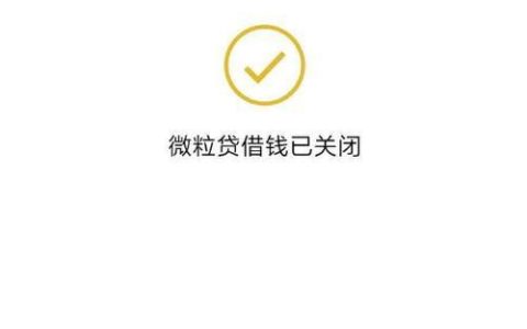 微信为什么没有微粒贷功能？