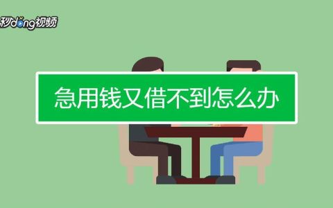 借500块钱临时急用，怎么办？