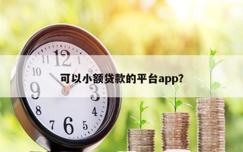 正规小额贷款：如何识别和选择？