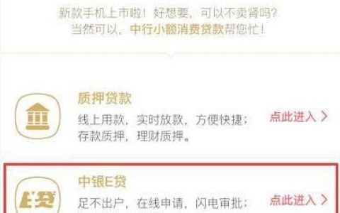 中银e贷申请条件详解，满足条件即可快速下款