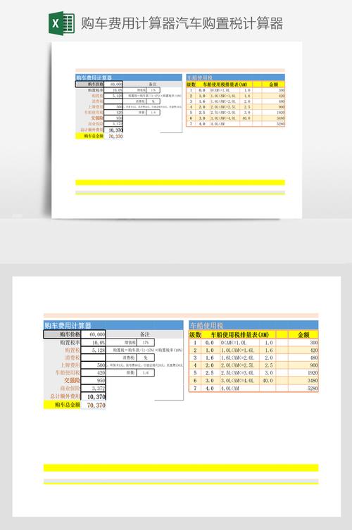 汽车购置税在线计算器：轻松计算购车费用