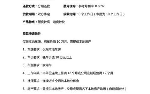 工商银行贷款个人需要什么条件？