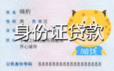 不用身份证的借款平台有哪些？
