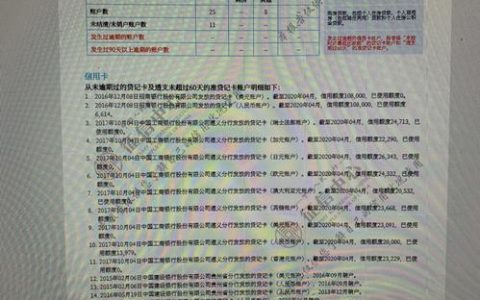 一年借了9次金条征信花吗？