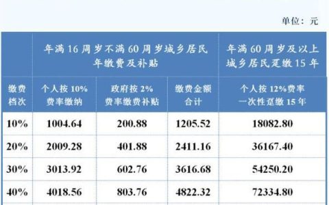 2023养老保险个人缴费多少钱？