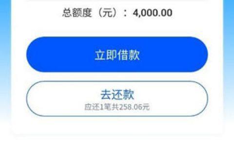 征信花有负债还能下款的小额贷款？