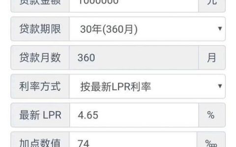 小额贷款利率计算器：轻松计算您的每月还款额