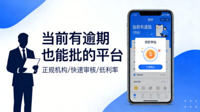 2026逾期还能下款！当前有逾期也能批的5大平台真实案例，最高6500元到账-1